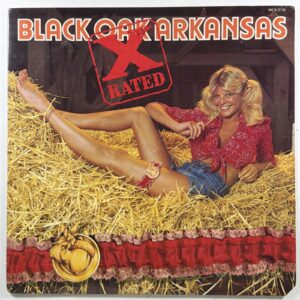 Black Oak Arkansas - X-Rated LP MCA-2155 NM 1975 Promo Insert Embossed Cover