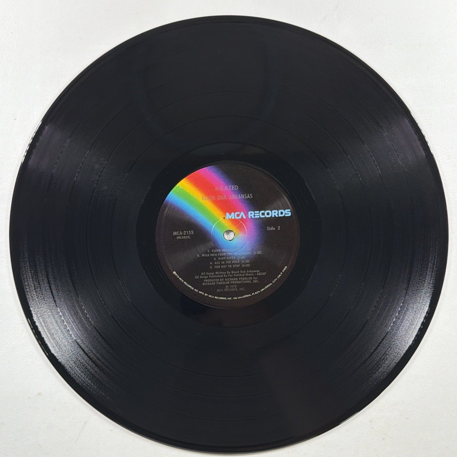 Black Oak Arkansas - X-Rated LP MCA-2155 NM 1975 Promo Insert Embossed Cover - Image 6