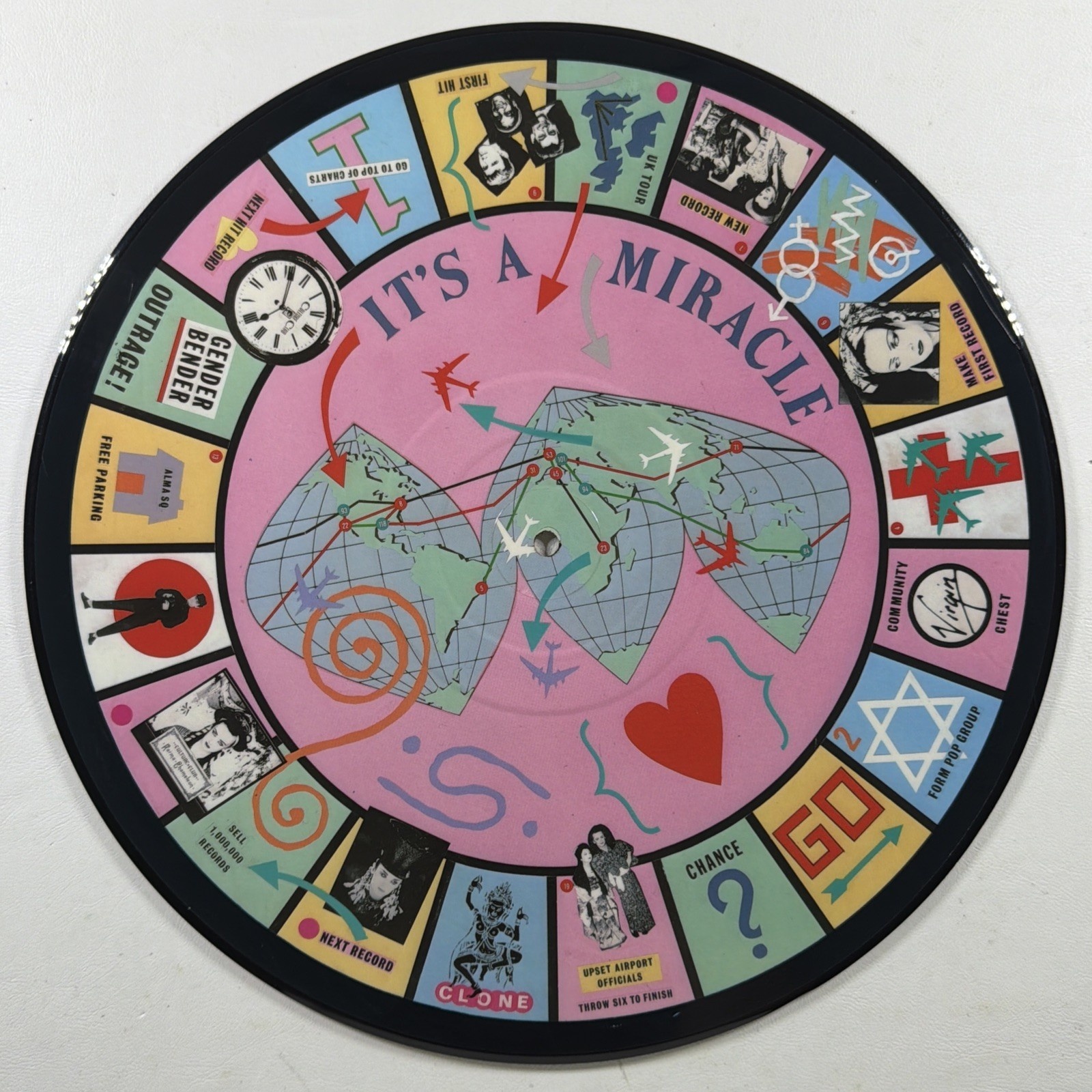 Culture Club Profile Picture Disc 36 Pg Booklet 4 Posters Non Music UK Gate 1984 - Image 7