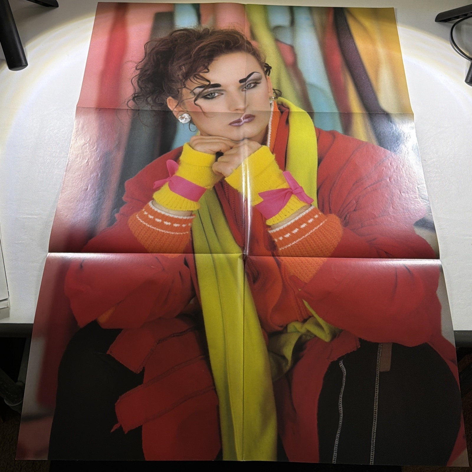 Culture Club Profile Picture Disc 36 Pg Booklet 4 Posters Non Music UK Gate 1984 - Image 8