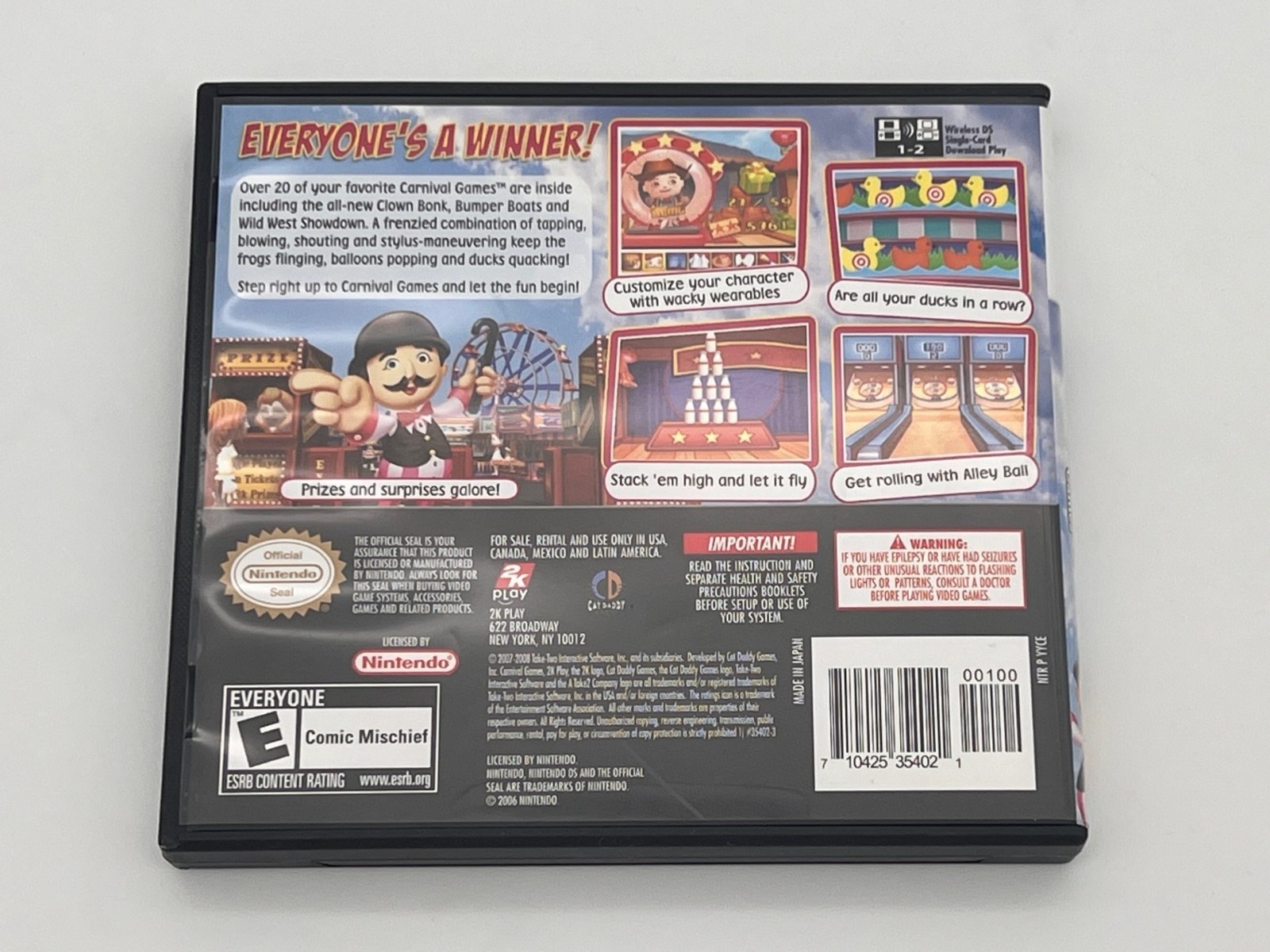 Carnival Games (Nintendo DS) Complete with case and booklet - Image 2