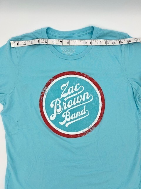 2015 Zac Brown Band Tour Woman’s T-Shirt (2XL) Double Sided - Image 5