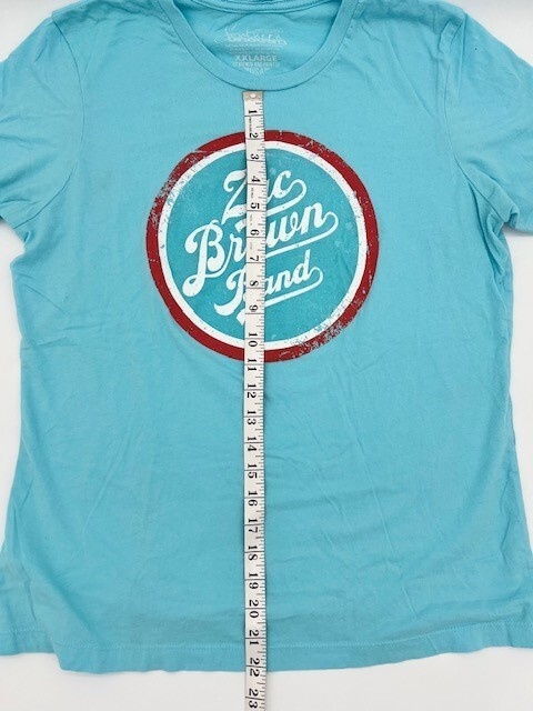 2015 Zac Brown Band Tour Woman’s T-Shirt (2XL) Double Sided - Image 6