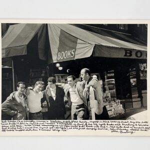 Allen Ginsberg, Neal Cassady, Etc. (POSTCARD) San Francisco 1956 Photo Ginsberg