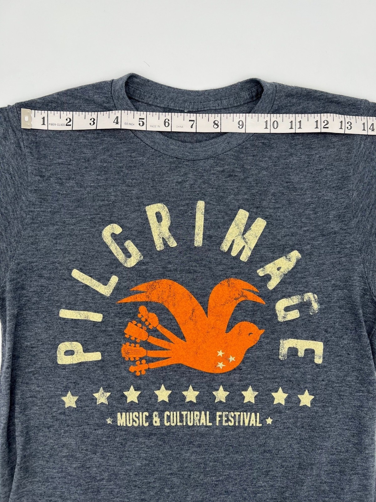 Pilgrimage Music Festival 2021 Blue T-Shirt (Small) Dave Matthews/Black Keys - Image 4