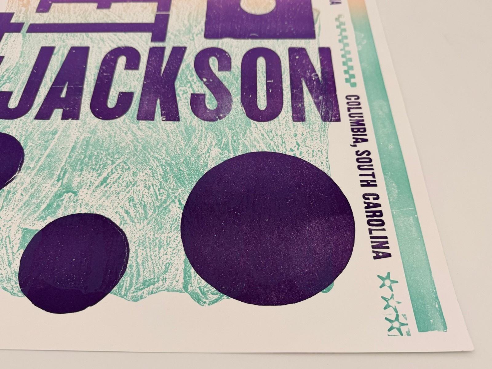 Janet Jackson Hatch Show Print Columbia, SC 4-25-2023 Excellent 15" X 23" - Image 3