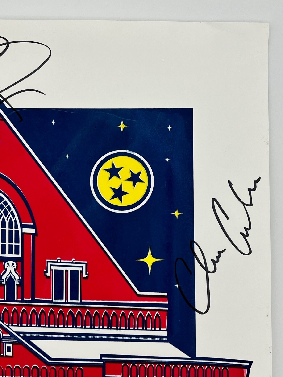O.A.R. Autographed Numbered Custom Print 2018 Ryman Auditorium Nashville (28/50) - Image 5