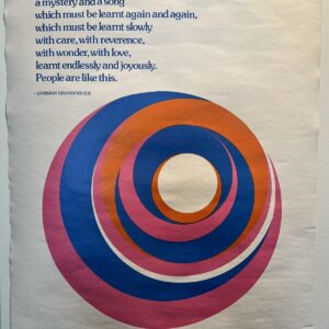 Collection Of 3 United Methodust Women Posters (Vintage) 18.25” X 24.25”