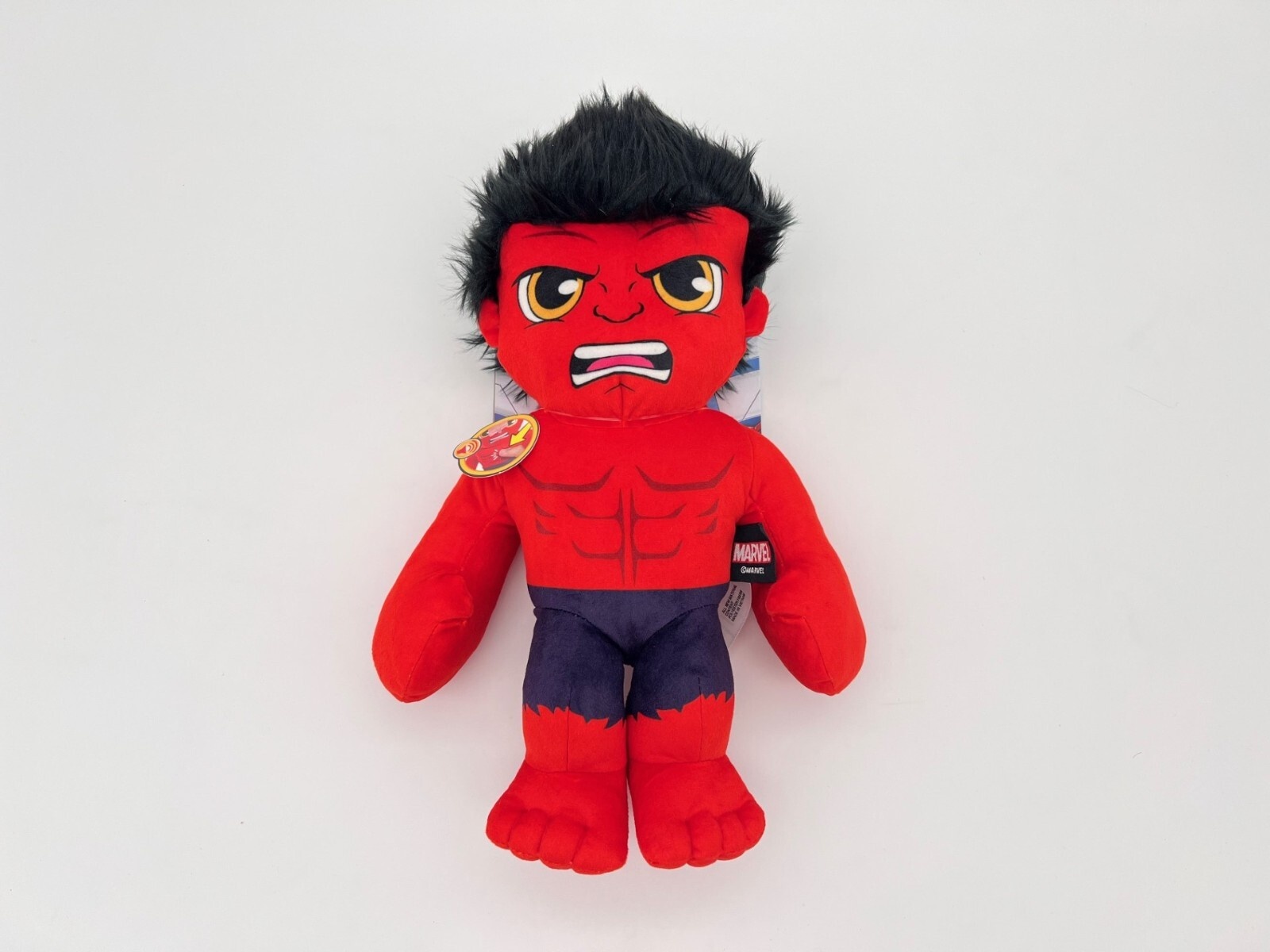 Mattel Marvel Red HULK Plush Talker 12" Brand New (11.75" tall)