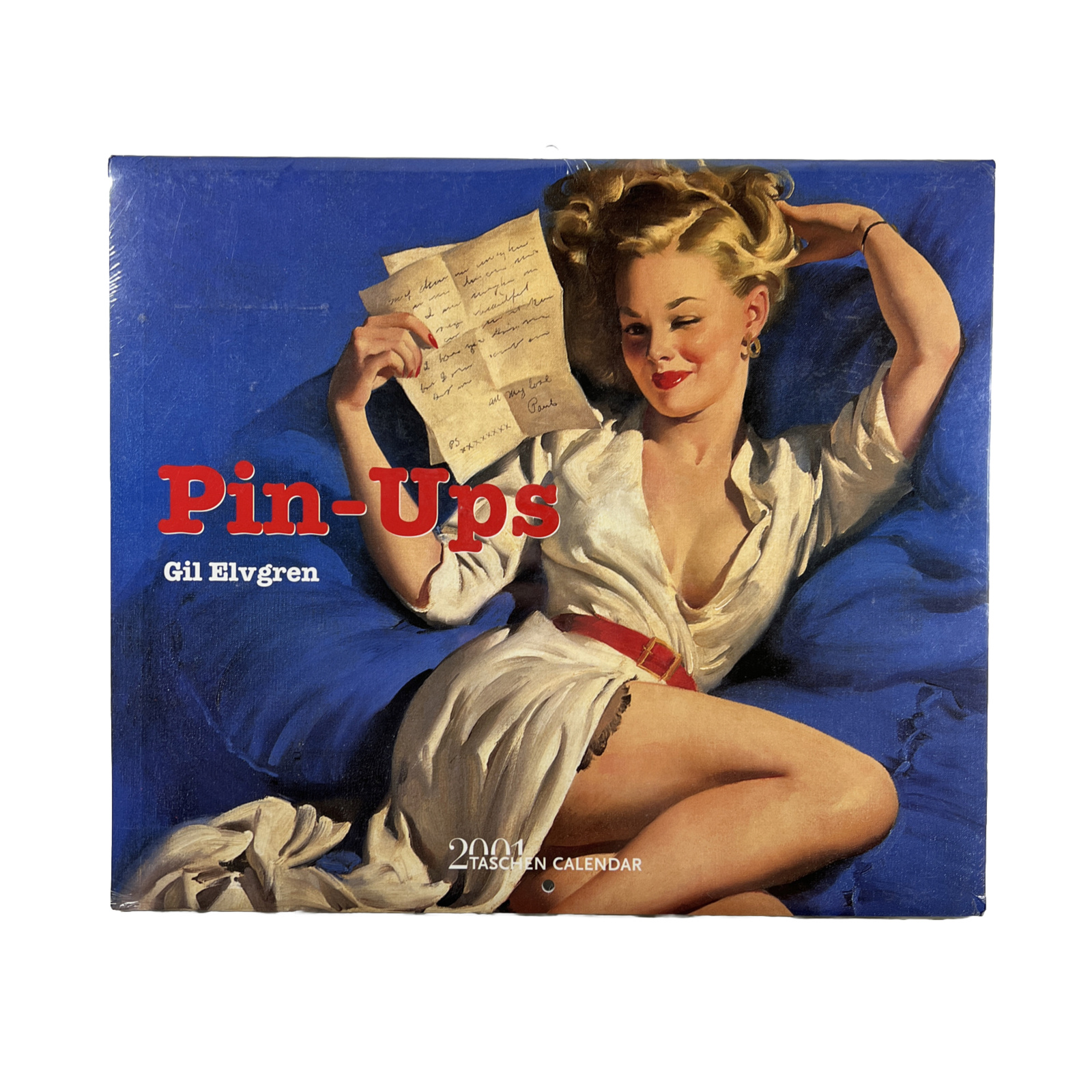 Pin-Ups Calendar 2001 Taschen 12 Month Gil Elvgren Pin-Ups (SEALED)