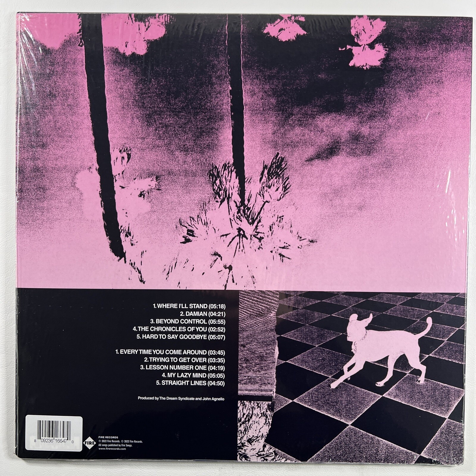 Dream Syndicate “Ultraviolet Battle Hymns …” LP/Fire 2022 Red, Shrinkwrap, Hype - Image 2