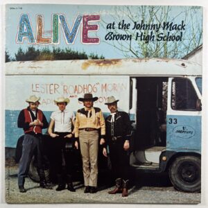 Lester Roadhog Moran - Alive At The Johnny Mack Brown High School LP Mercury VG+