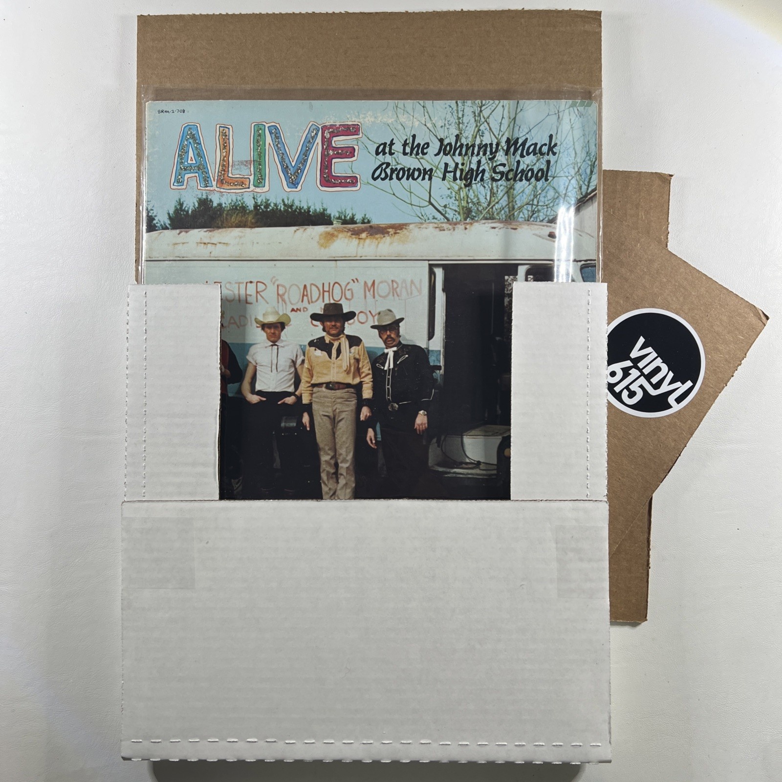 Lester Roadhog Moran - Alive At The Johnny Mack Brown High School LP Mercury VG+ - Image 6