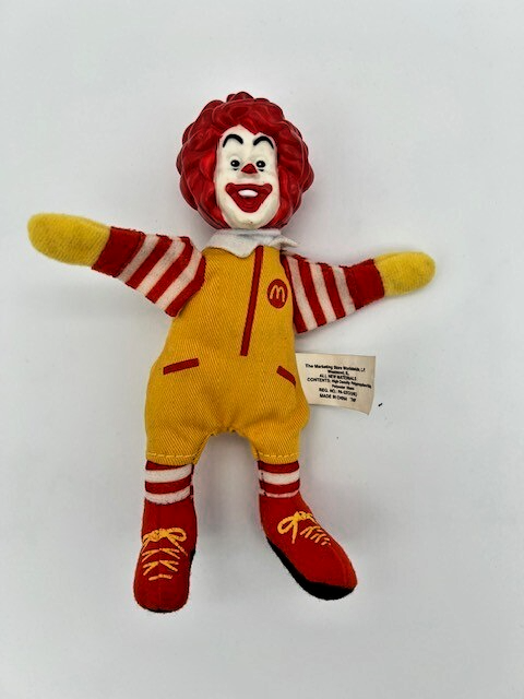 McDonald's 2002 Happy Meal Toy Ronald McDonald World Children's Day