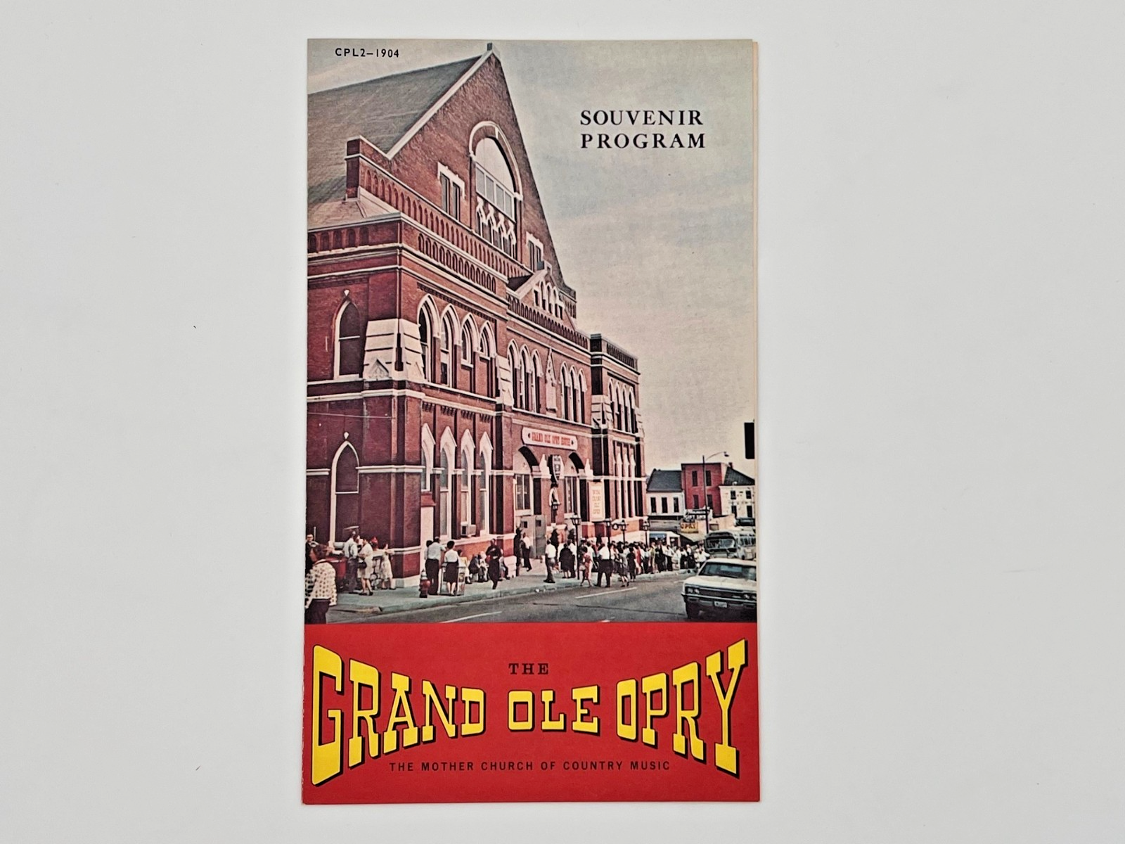 Grand Ole Opry The Mother Church of Country Music Souvenir Program 1974 Acuff