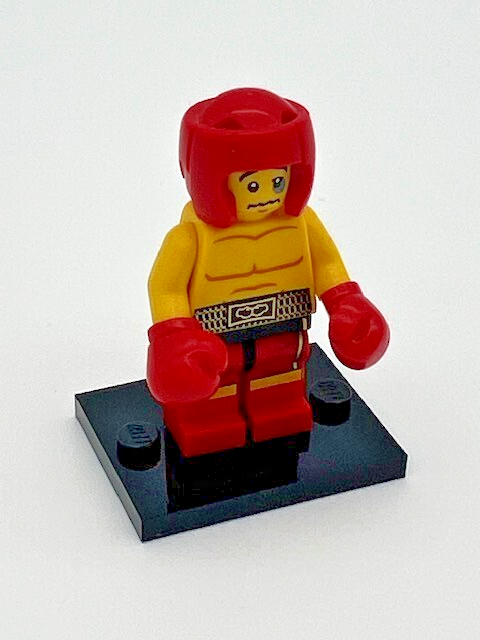 Lego Minifigure Boxer Series 5 - 8805 Complete w/stand Excellent - Image 5