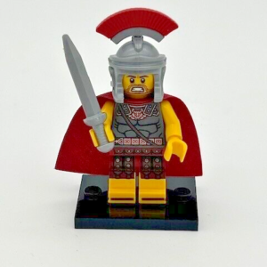 LEGO Minifigure Roman Commander Series 10 #71001 With Sword and Base Complete
