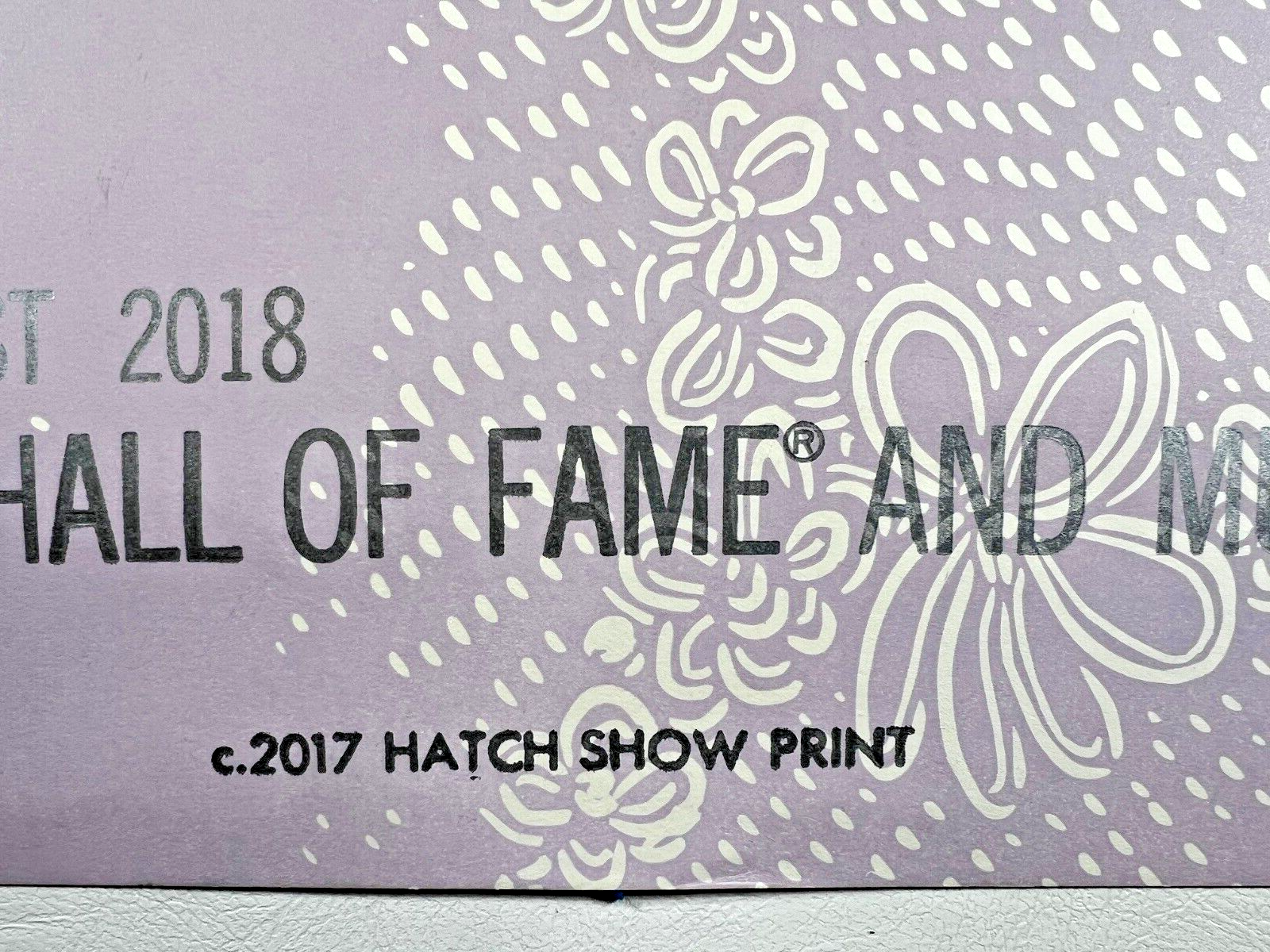 Loretta Lynn Hatch Show Print Blue Kentucky Girl Exhibit Country Music Hall Fame - Image 2