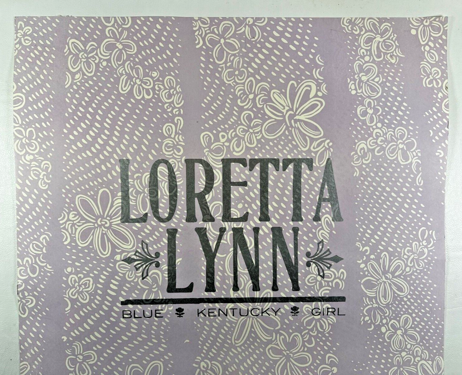 Loretta Lynn Hatch Show Print Blue Kentucky Girl Exhibit Country Music Hall Fame - Image 4