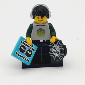 LEGO Minifigures DJ Complete 8833 Series 8 2012 Excellent with Insert