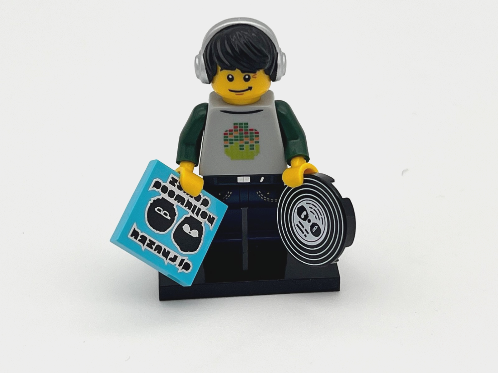 LEGO Minifigures DJ Complete 8833 Series 8 2012 Excellent with Insert