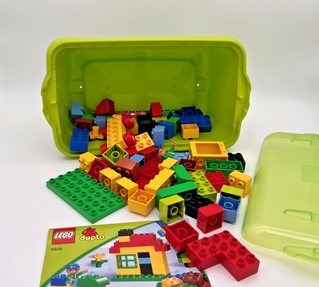Lego Duplo 5506 Large Brick Box Preschool Building Toy 71 pcs., Complete - Image 2