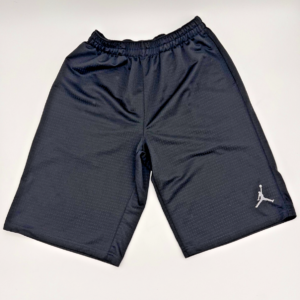 Michael Jordan Boys Mesh Shorts Size L 12-13 Black Athletic Basketball Shorts