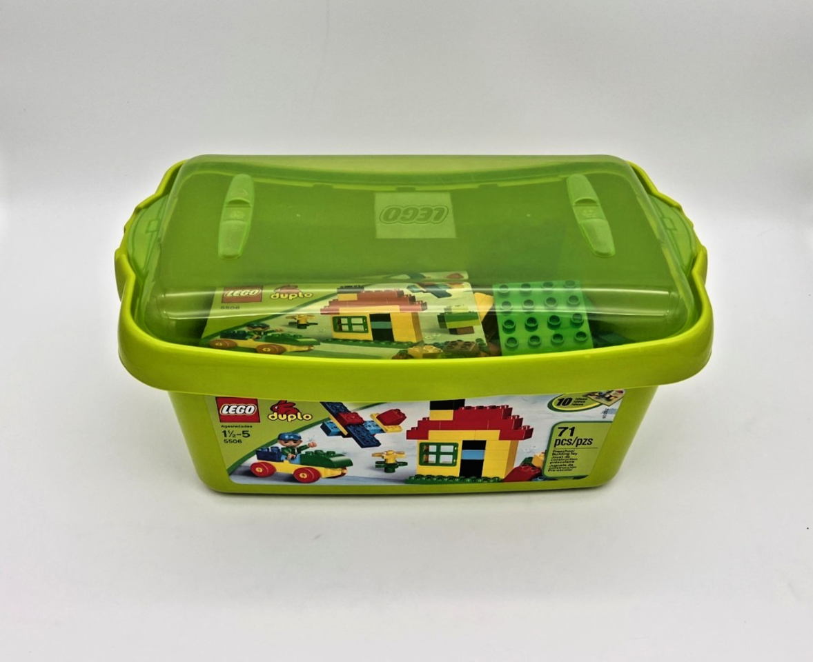 Lego Duplo 5506 Large Brick Box Preschool Building Toy 71 pcs., Complete - Image 3