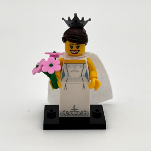 LEGO Minifigure Series 7 BRIDE 8831 - 100% Complete with Train, Flowers & Insert