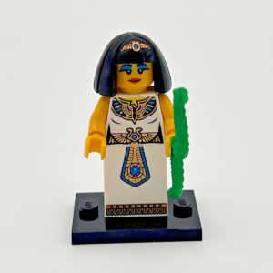 LEGO Minifigure Egyptian Queen 8805 Series 5 Complete with snake, base & insert