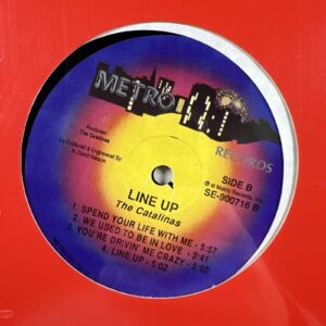 The Catalinas “Line Up” Single/12” Metro Records SE-900716 (Sealed) 1990