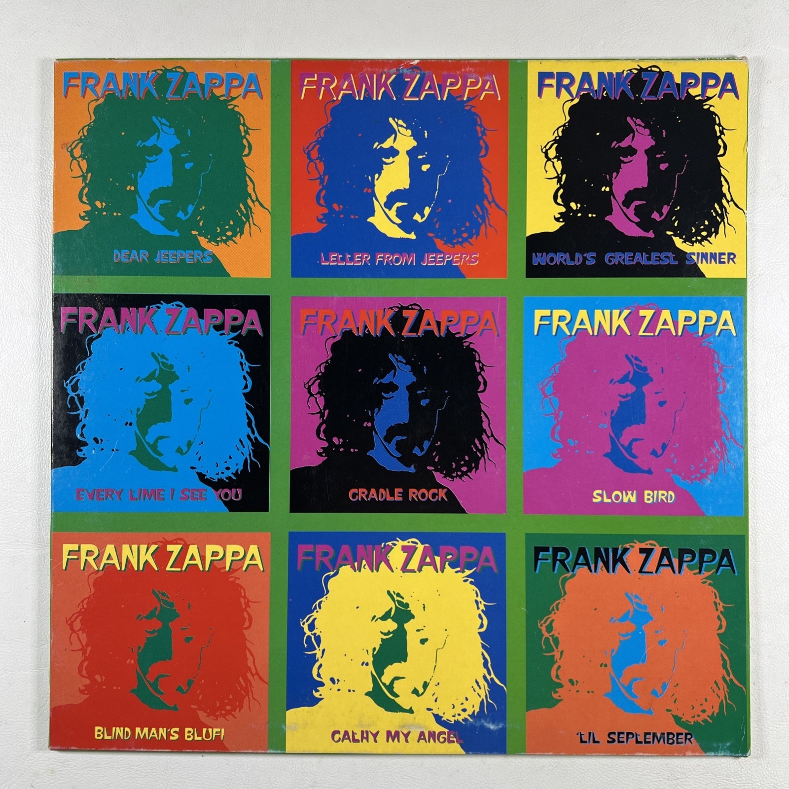 Frank Zappa “How’s Your Bird?" 10"/Get Back (NM) 1998 Italy Green Insert