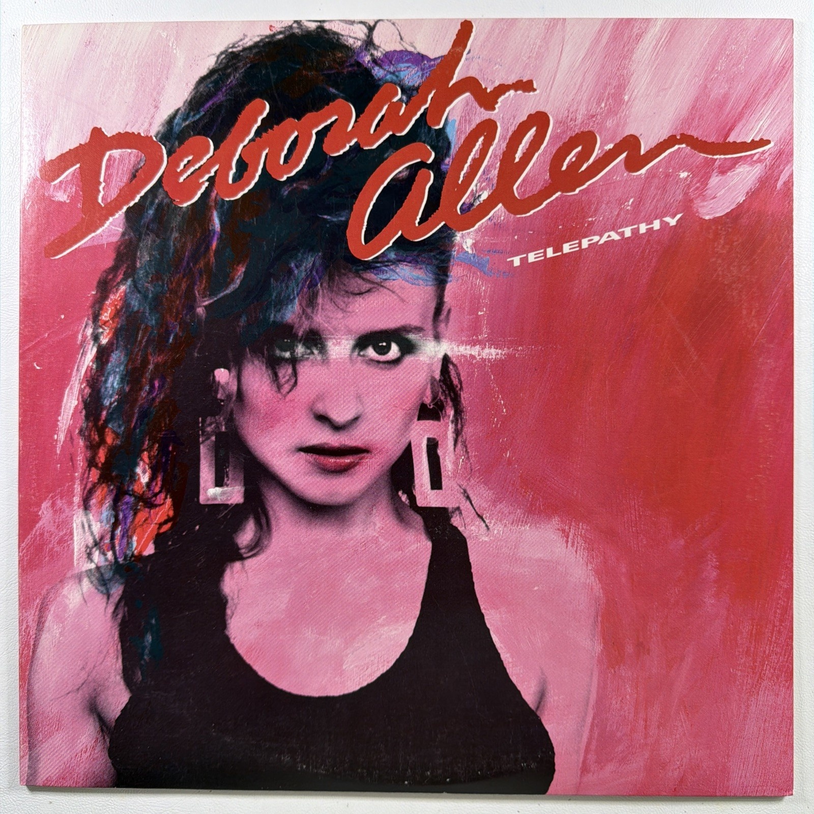 Deborah Allen - Telepathy LP RCA 8239-1-R EX 1987 Electronic Synth-Pop