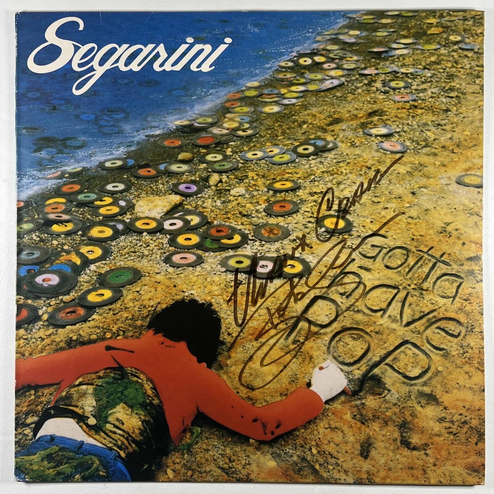 Segarini “Gotta Have Pop” LP/Bomb 7027 (EX) 1978 Autograph Purple Marble Canada