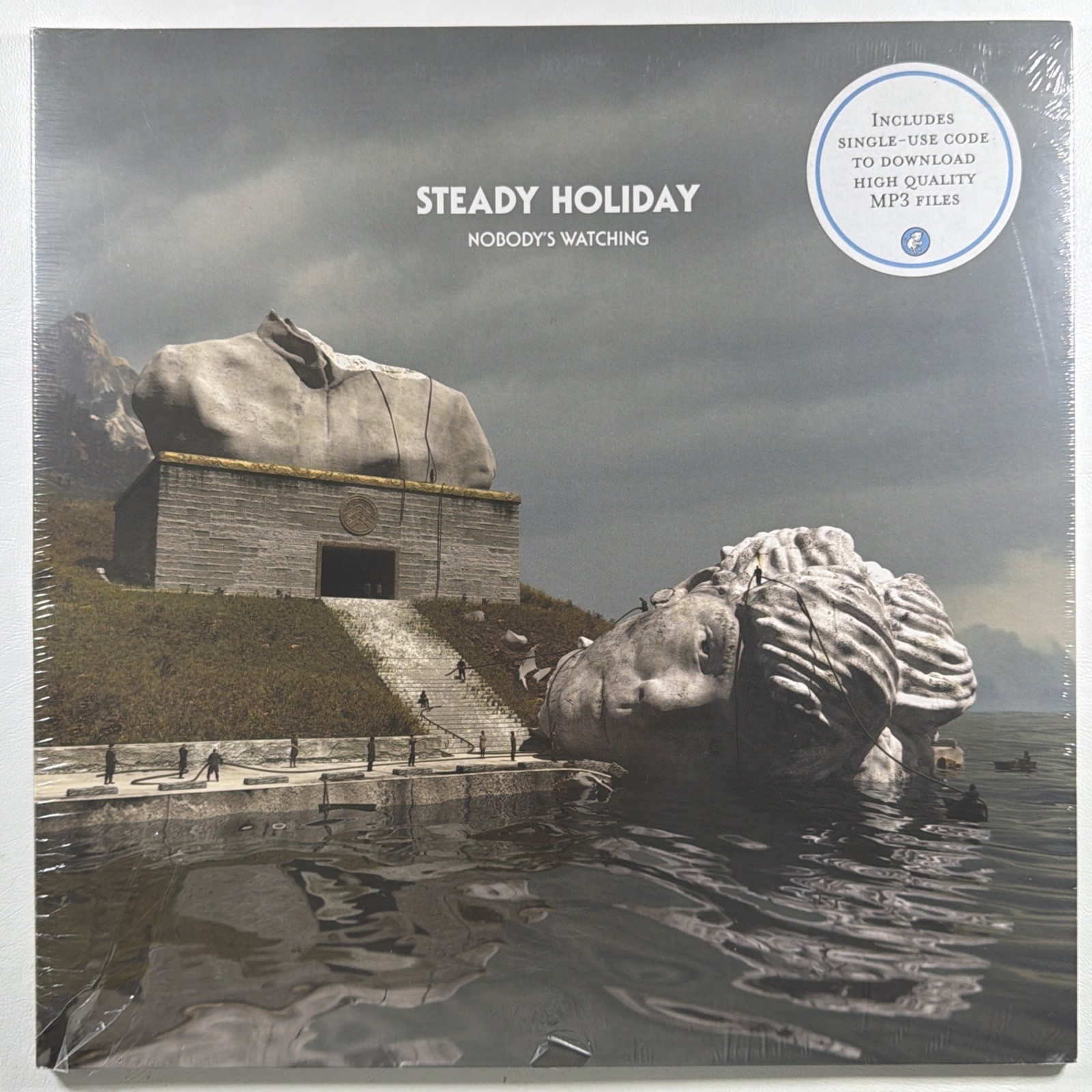 Steady Holiday - Nobody's Watching LP Barsuk Records BARK179 Sealed 2018