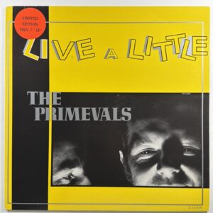The Primevals - Live A Little LP New Rose NR 335 EX 1987 France Garage Rock