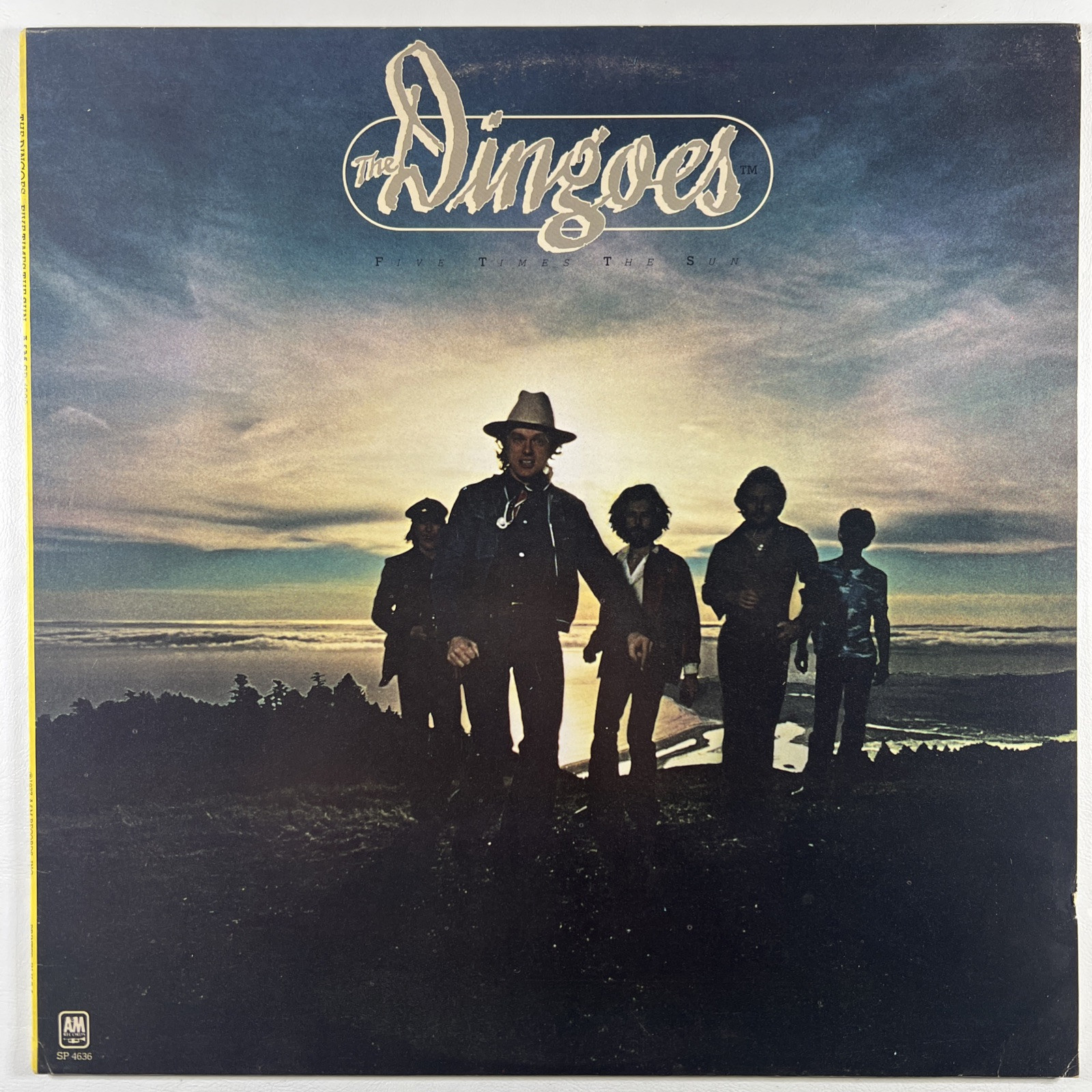 The Dingoes “Five Times The Sun” LP/A&M Records SP-4636 (VG+) 1977