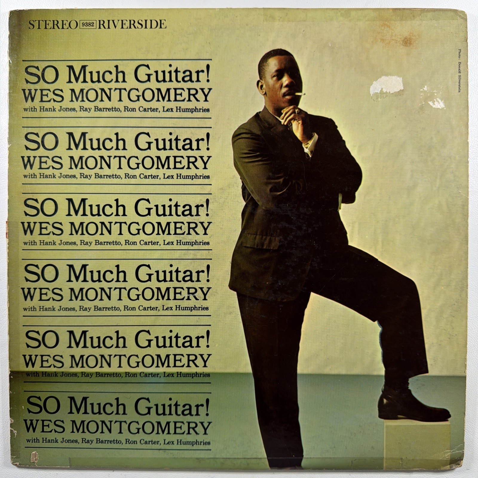 WES MONTGOMERY “SO MUCH GUITAR!” LP/RIVERSIDE RLP 9382 (VG) 1961