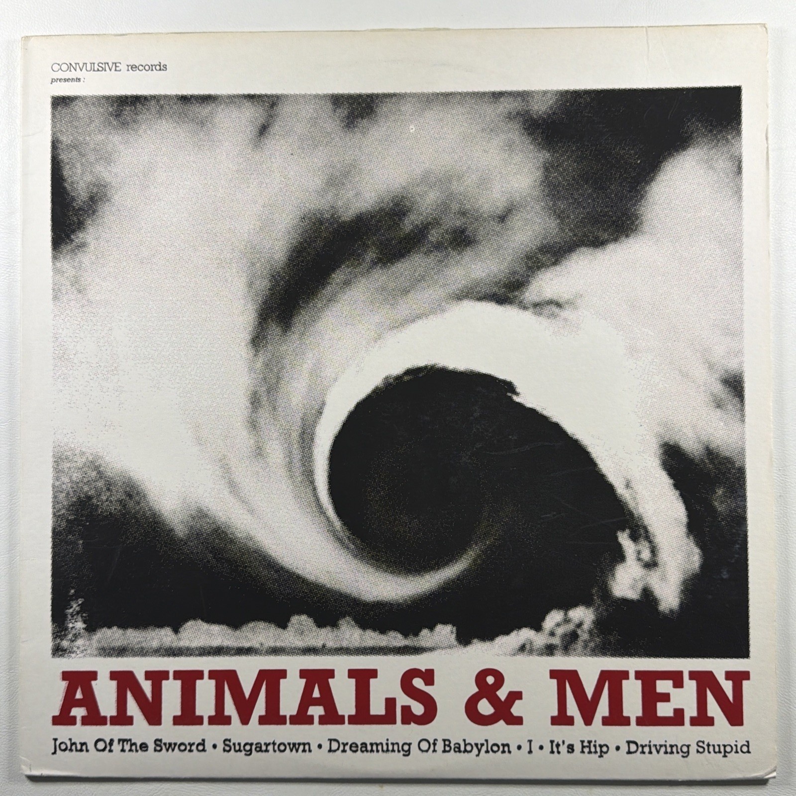 Animals & Men EP Convulsive Records EX 2009 Insert John Of The Sword Sugartown
