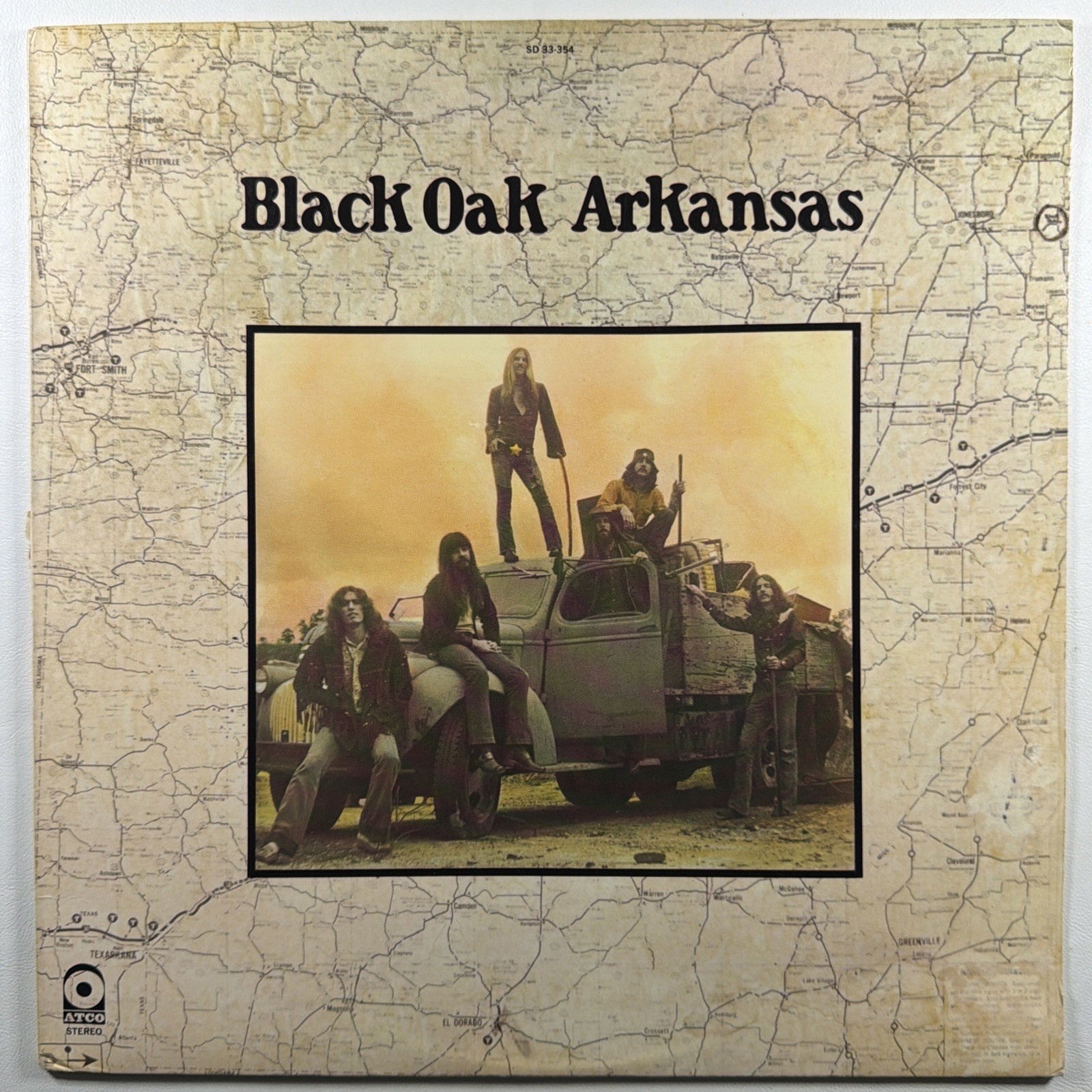 Black Oak Arkansas - Self Titled LP ATCO SD 33-354 EX 1971 Southern Rock