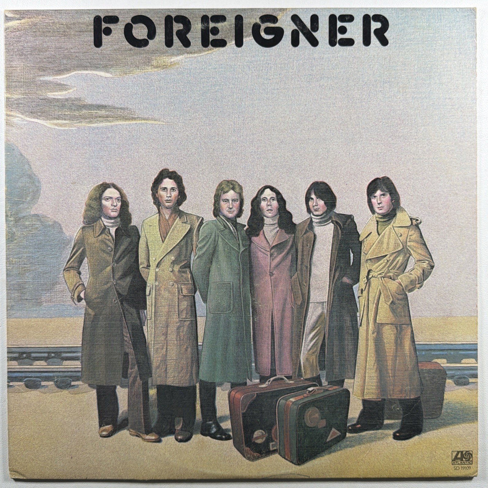 Foreigner -Self-Titled LP Atlantic Records SD19109 EX 1977 Lou Gramm Cold As Ice