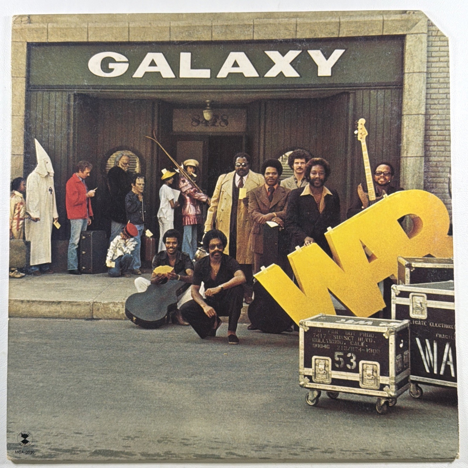 WAR - Galaxy LP MCA Records MCA-3030 EX 1977 Promo Jazz Funk Soul