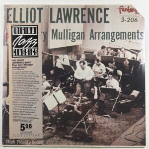 Elliot Lawrence Band - Plays Gerry Mulligan Arrangements LP OJC-117 Sealed 1984
