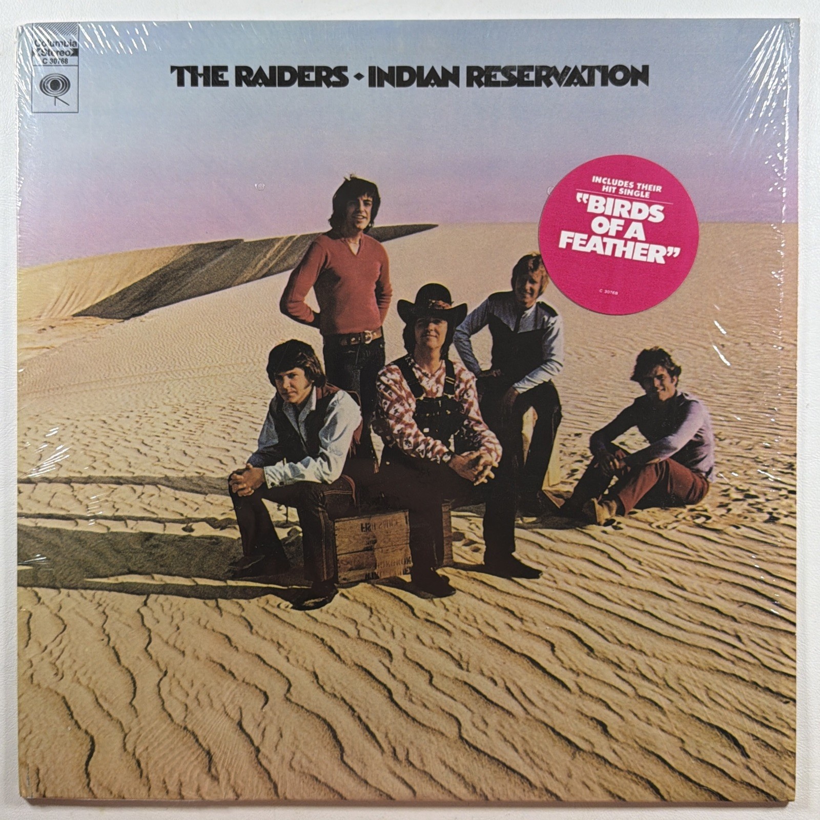 The Raiders - Indian Reservation LP Columbia Records C-30768 NM 1971 Shrink Hype