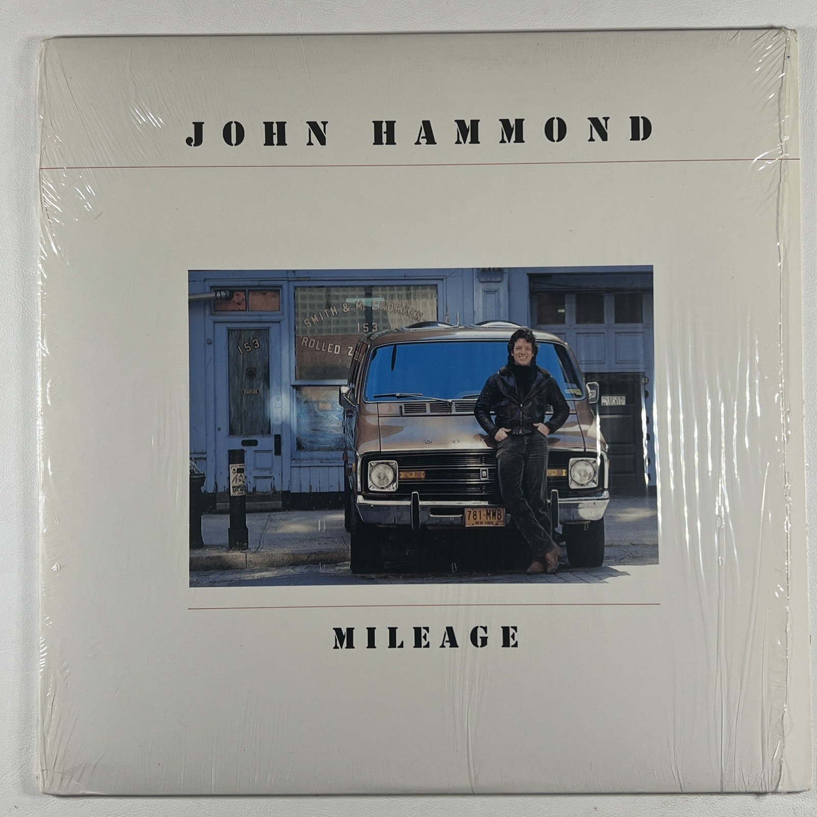 John Hammond “Mileage” LP/Rounder Records SPL 1035 (NM) Shrink 1980