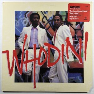 Whodini - Self Titled LP Jive Arista Records JL8-8199 EX 1983 Hype Hip-Hop