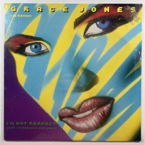 Grace Jones “I'm Not Perfect (But I'm Perfect For You)” 12” (Sealed) 1986 Promo