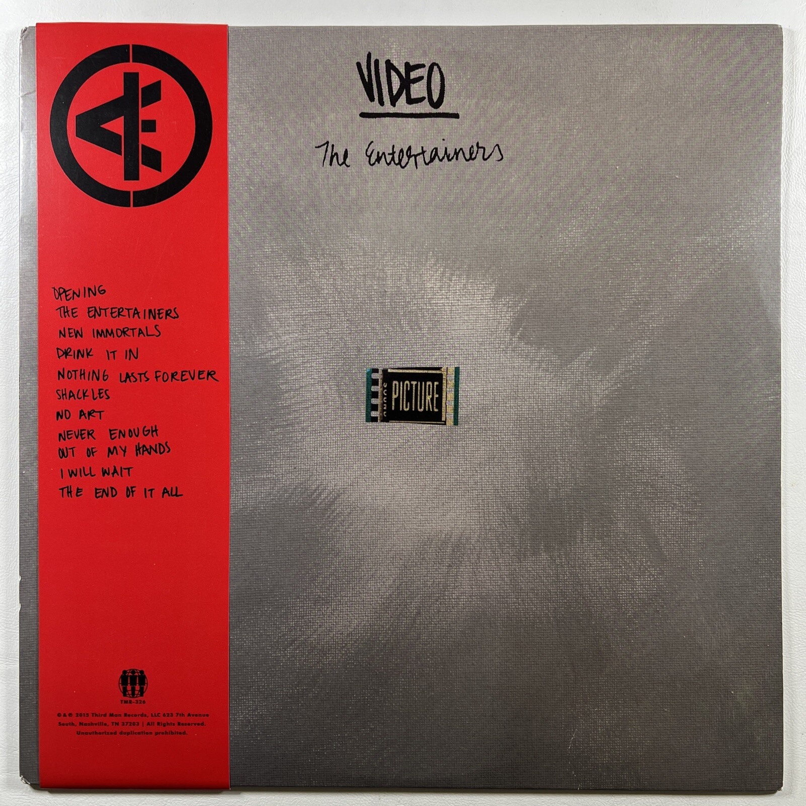 Video “The Entertainers” LP/Third Man Records TMR-326 (NM) Insert 2015