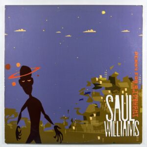 Saul Williams - Penny For A Thought / Purple Pigeons 12” Single Ozone EX 2000
