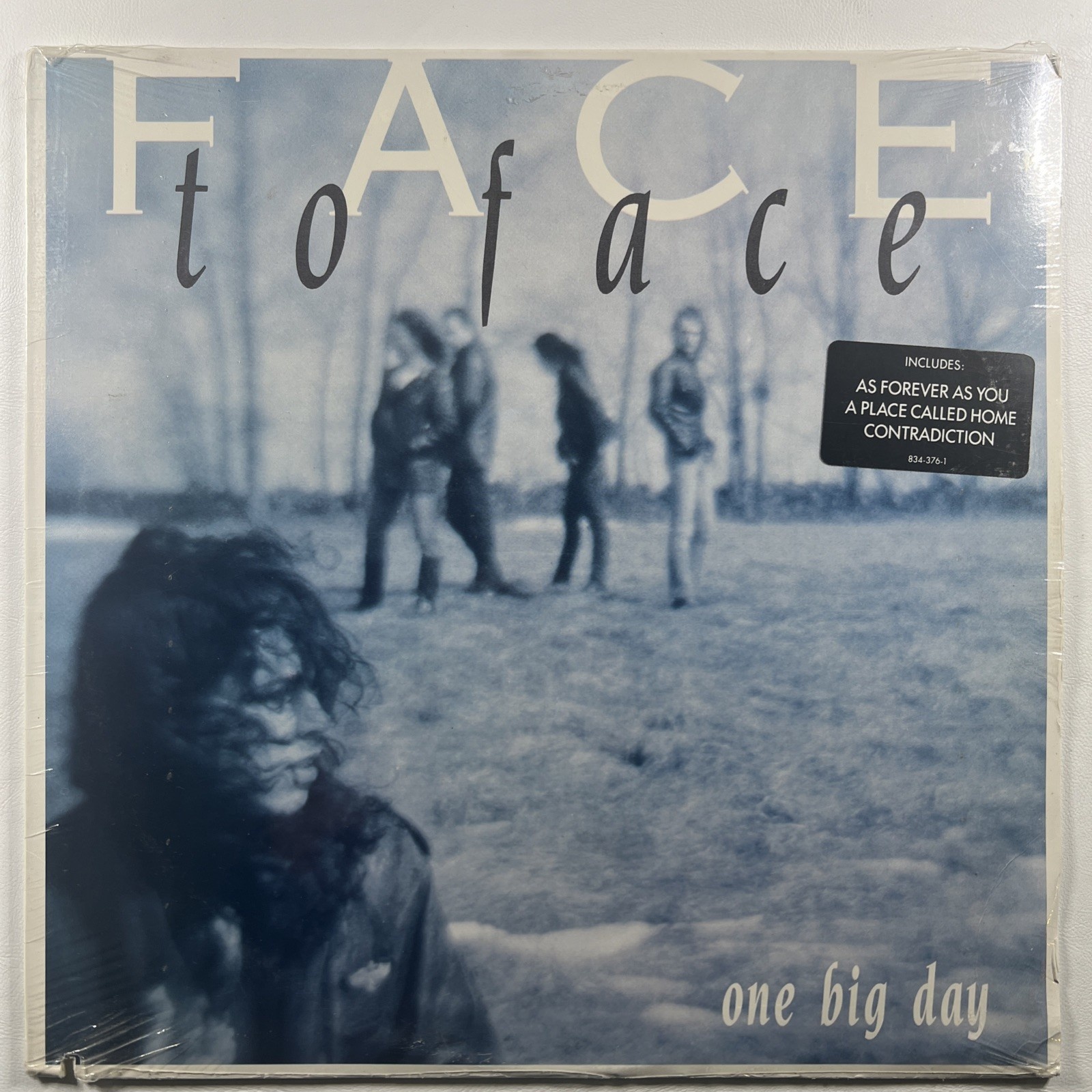 Face to Face - One Big Day LP Mercury 834 376-1 Sealed 1988 Hype Sticker